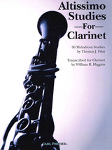 Altissimo Studies for Clarinet 90 Melodious Studies by Thomas J. Filas (... - £10.22 GBP