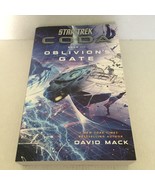 New Star Trek Coda Book 111 Oblivions Gate Signed by Author David Mack P... - $35.96