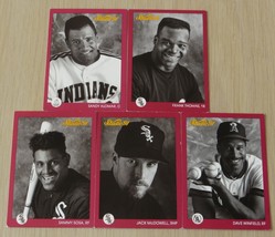 Studio 91 Sandy Alomar and 4 more Supper Star Baseball Cards set #26 - £0.79 GBP