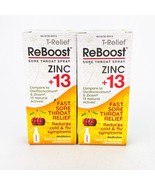 MediNatura T Relief ReBoost Sore Throat Spray Zinc 13 Cherry BB 6/25 Lot... - $26.70 CAD