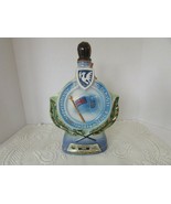 REGAL CHINA 1971 JIM BEAM DECANTER 1ST ANNIVERSARY FIJI INDEPENDENCE  - $14.80