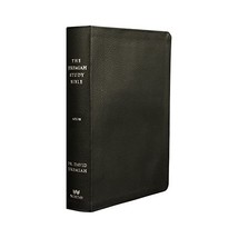 Holy Bible: New International Version, Black With Burnished Edges, Leatherluxe W - $89.00