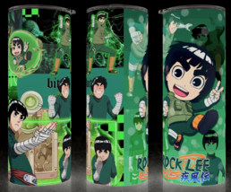 Rock Lee Naruto Anime Manga Compilation Cup Mug Tumbler Cup 20oz - £15.91 GBP