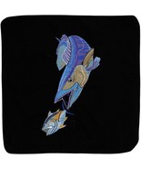 Embroidered Cushion Pillow Cover Marine Art Wahoo/Tuna Outdoor Marine Ca... - $47.95 CAD