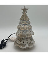 Scentsy Trim the Tree Wrap Warmer Christmas Silver Retired NEW - $69.99