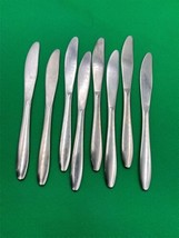 Set of 8 Gorham / Stegor Stainless Steel PACE Butter Spreaders - $49.99