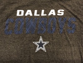 Dallas Cowboys Authentic XL T-Shirt Plaid Argyle Logo Tee NFL - £8.91 GBP