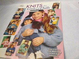 Knits For Girls And Dolls By Charlene Schurch - £24.85 GBP