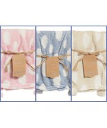 Ron Ron Ronron Snuggly Baby Blanket Lovey w/Pompons 3 Colors NEW - £17.07 GBP+
