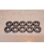 10 Quantity of ABI Metal Shielded Bearings 6205Z | 52 mm OD 25 mm Bore (... - $119.99