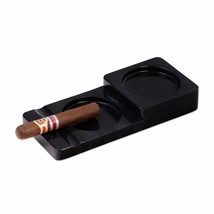 Bey Berk Marble Cigar Ashtray and Coaster Black - £51.07 GBP