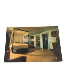 Postcard George and Martha Washington&#39;s Bedroom Mt Vernon VA Chrome Unposted - £5.48 GBP