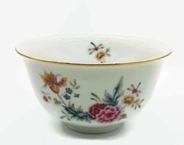 Avon American Heirloom Floral & Dragonfly Bowl Independence Day 1981 - $10.77