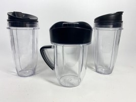 3 Nutri-Ninja Blender Cups  - £19.34 GBP