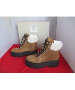 MARC FISHER PIERSON LUG SOLE BOOTIE $239  US SIZE 5 1/2 -  MEDIUM NATURA... - $60.91 CAD
