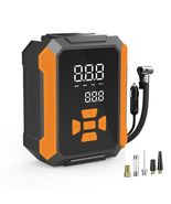 T&amp;Jero Portable Air Compressor 150PSI Cordless Digital Pressure Gauge Pump - $43.23 CAD