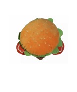 Hamburger Cheeseburger Squeaky Dog Latex Toy - $12.86