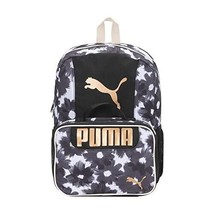 PUMA unisex child Evercat &amp; Lunch Kit Combo Backpack Black Gold - £25.86 GBP