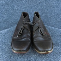 Vito Rossi Men Chukka Boots  Brown Leather Lace Up Size 11 Medium (D, M) - $24.75
