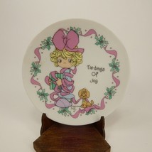 4&quot; Tie-dings Of Joy Precious Moments Home For The Holiday Mini Plate JAJWF - $5.00