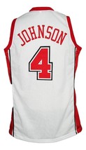 Larry Johnson Custom College Basketball Jersey Sewn White Any Size image 2