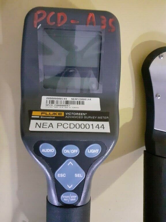 Fluke biomedical Victoreen ASM 990 Probe 489-110D detect alpha beta gamm... - $929.50