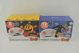 Blast! Controller Lot of 2 w/ 20 Built-In Games Bandai Namco &amp; Legends Flashback - £23.19 GBP