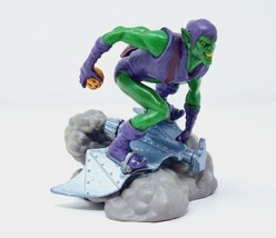 Marvel The GREEN GOBLIN PVC Figure Cake Topper Purple Green Disney 2011 Pumpkin - £2.90 GBP