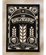 Boneyard Brewing Backbone Chocolate Espresso Stout Sticker Craft Beer Be... - £1.99 GBP