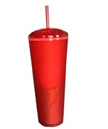 Starbucks ~ RED w/HEARTS ~ Soft Touch ~ Reusable Dome Tumbler ~ 24 oz ~ ... - $708.72 MXN