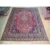 Stunning 10x12 Handmade Semi-Antique Kashmar Rug B-71814 - £2,144.83 GBP