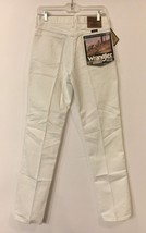 NOS NEW Vintage White Wrangler Rugged Wear Jeans Size 30x34 Boyfriend US... - $920.44 MXN