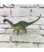 Brachiosaurus Dinosaur Figure 6” Tall Stands On Back Legs Green Jurassic... - £11.71 GBP