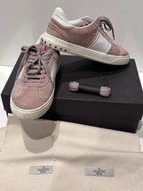 Authenticity Guarantee 
Valentino Rockstud Sneaker Fly Crew Suede Leather 39 ... - £260.06 GBP