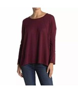 Women’s Small Burgundy Extra Soft Long Sleeve Crew Neck Pullover Sweater - $24.26 CAD