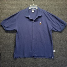 Mens Walt Disney World Disneyland Short Sleeve Mickey Mouse Polo Shirt Sz L - £13.90 GBP