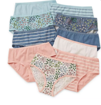Thereabouts  Big Girls  Plus Size 10 Pack Brief Panty - £15.97 GBP