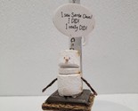 Toasted S&#39;more &quot;I saw Santa Claus! I Did! I Really Did!&quot; Christmas Ornament - $10.79