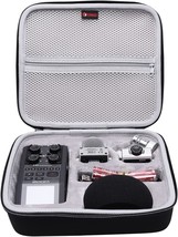 Xanad Hard Case For Zoom H6 Six-Track Portable Recorder Fits Charger, Ca... - $36.99
