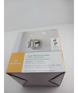 New Portfolio Wall Sconce Light Lamp Fixture Chrome Glass 1026681 Wall M... - $187.52 MXN
