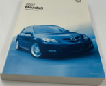 2007 Mazda 3 Owners Manual Handbook OEM G04B09055 - £31.89 GBP