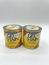 2 Minwax Gel Stain Cherry Wood 8 Oz 1/2 Pint Discontinued Bs236 - $26.17