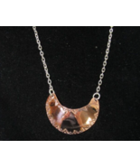 Seminole Mini 24&quot; Copper Single Gorget Necklace By Charley Johnson Signed - £19.41 GBP