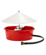 Little Giant Automatic Poultry Waterer with Cover (5 qt) For Adult Poult... - £48.61 GBP