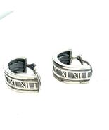 Tiffany &amp; Co Estate Clip on Earrings Sterling Silver TIF965 - $229.68