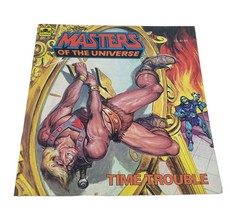 Vintage 1984 Masters Of The Universe HE-MAN Time Trouble Children&#39;s Kids Book - £13.52 GBP