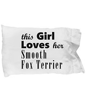 Smooth Fox Terrier - Pillow Case - £14.03 GBP