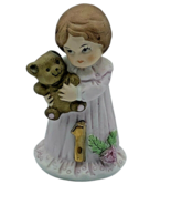 Vintage Enesco Growing Up Girls 1st Birthday Collection 1980s Figurine - $229.13 MXN