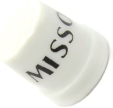 Missouri Small  White Porcelain State Thimble - $11.87