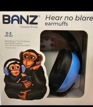 Baby Banz Infant BLUE Hearing Protection Earmuffs Headphones NIB - $23.38